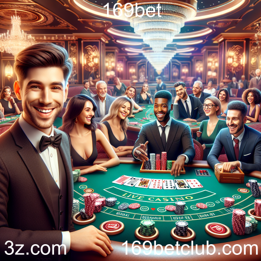 A Emoção do Cassino Ao Vivo no 169bet